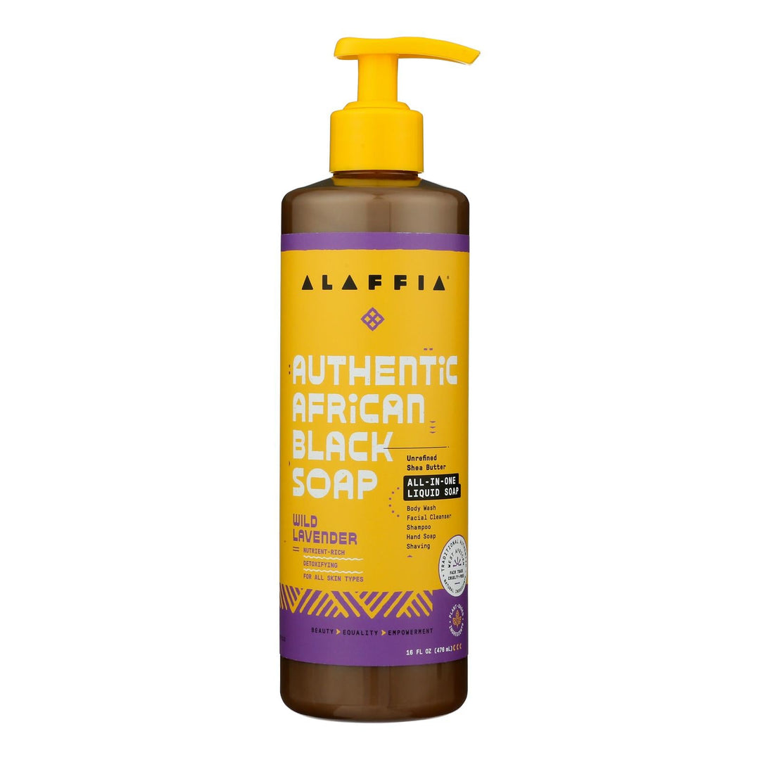 Alaffia - Afrcn Black Sp Alln1 Wldlav - 1 Each - 16 Fz - Maras Green